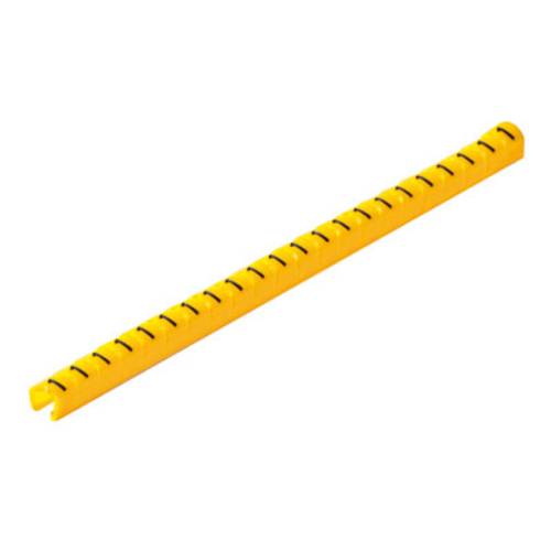 Thumbnail - Weidmüller CLI O 10-3 GE/SW 5 MP Kennzeichnungsclip Aufdruck 5 Außendurchmesser-Bereich 2 bis 3 mm 0648001517