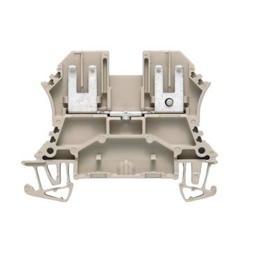 Weidmüller 1021900000 Durchgangsreihenklemme Flachstecker Dunkelbeige 100 St.