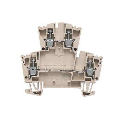 Weidmüller 1023200000 Bauelementreihenklemme Schrauben Dunkelbeige 100 St.