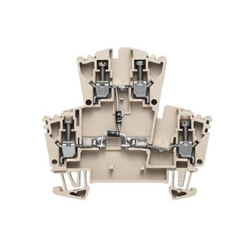 Weidmüller 1023500000 Bauelementreihenklemme Schrauben Dunkelbeige 25 St.