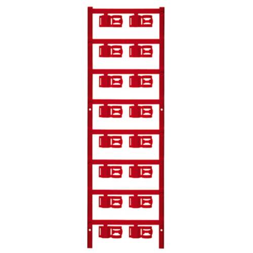 Weidmüller 1025240000 SFC 3/12 MC NE RT Zeichenträger Montage-Art: aufclipsen Beschriftungsfläche: 5 x 12 mm Rot Anzahl ...
