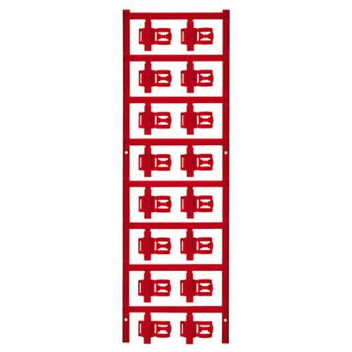 Weidmüller 1025290000 SFC 3/21 MC NE RT Zeichenträger Montage-Art: aufclipsen Beschriftungsfläche: 5 x 21 mm Rot Anzahl ...