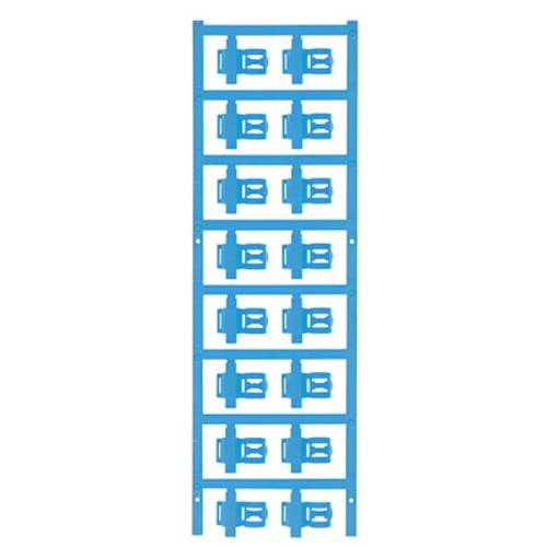 Weidmüller 1025300000 SFC 3/21 MC NE BL Zeichenträger Montage-Art: aufclipsen Beschriftungsfläche: 5 x 21 mm Blau Anzahl...