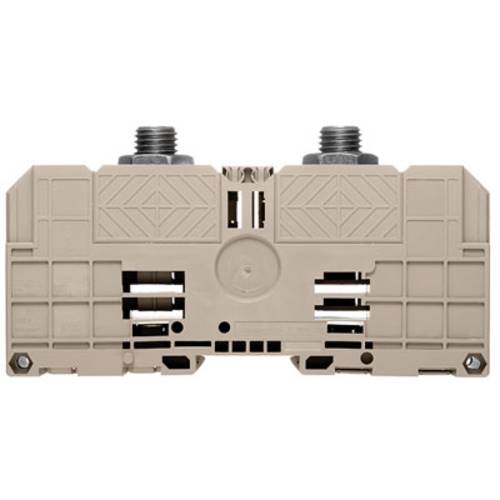 Weidmüller 1028700000 Durchgangsreihenklemme Bolzenanschluss Dunkelbeige 4 St.