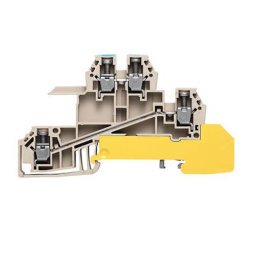Thumbnail - Weidmüller 1030700000-50 Verteiler-Reihenklemme Schrauben Dunkelbeige 50 St.