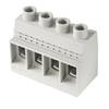 Weidmüller 1047230000 Schraubklemmblock 35 mm² Polzahl 4 Kiesel-Grau 10 St.
