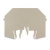 Weidmüller 1058800000-20 Trennwand Beige 20 St.