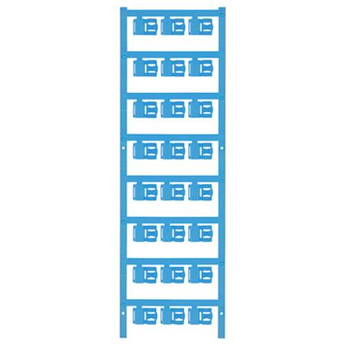 Weidmüller 1062030000 SFC 2.5/12 MC NE BL Zeichenträger Montage-Art: aufclipsen Beschriftungsfläche: 5.80 x 12 mm Blau A...