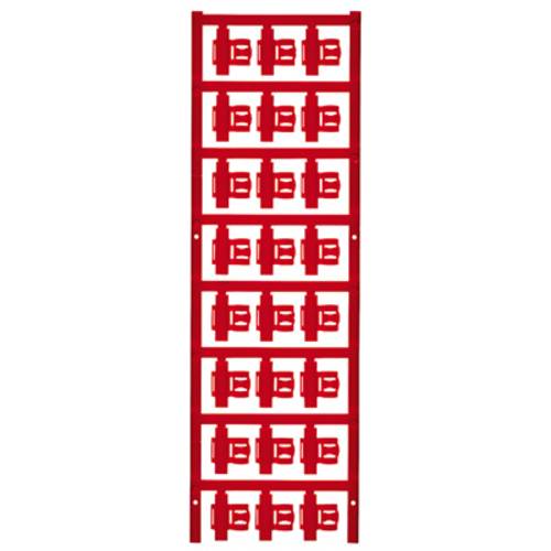 Weidmüller 1062080000 SFC 2.5/21 MC NE RT Zeichenträger Montage-Art: aufclipsen Beschriftungsfläche: 5.80 x 21 mm Rot An...