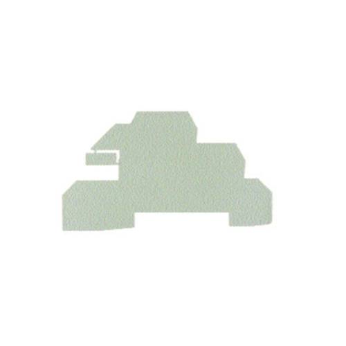 Weidmüller 1067700000-20 Abschlussplatte Beige 20 St.
