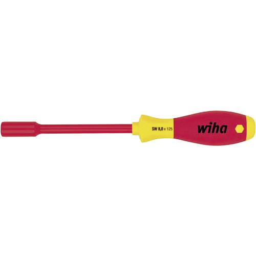 VDE Steckschlüssel-Schraubendreher Wiha 6kant-Steckschlüssel VDE SW13,0x125mm Typ322 Schlüsselweite (metrisch): 13 mm Kl...