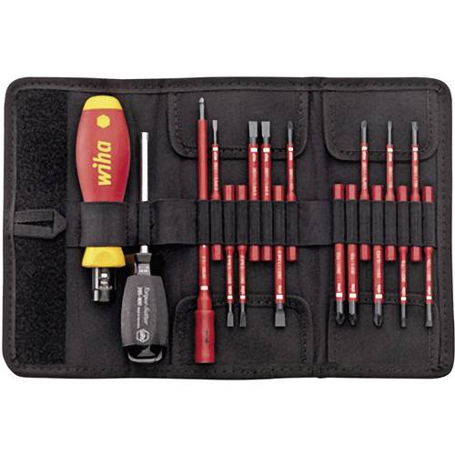 Wiha slimTorque Starter Set VDE Drehmoment-Schraubendreher-Set 19teilig 1 - 5 Nm DIN EN ISO 6789