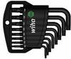 Wiha 363TRH8 Classic 8tlg TORX BO Winkelschraubendreher-Set TR 9, TR 10, TR 15, TR 20, TR 25, TR 27, TR 30, TR 40 8teilig