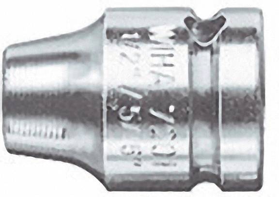 WIHA Bit-Adapter Antrieb (Schraubendreher) 1/2\" (12.5 mm) Abtrieb 1/4\" (6.3 mm) 35 mm Wiha 01922