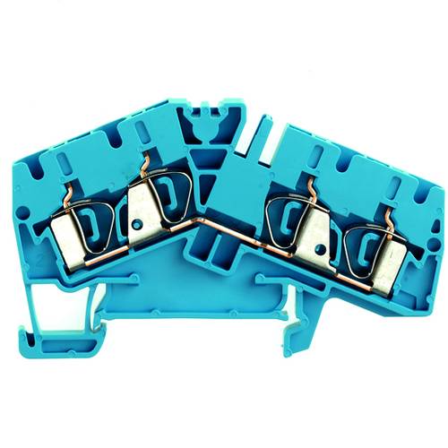 Weidmüller 1806990000-100 Durchgangsreihenklemme Zugfeder Blau 100 St.