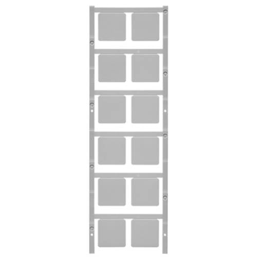 Weidmüller 1079510000 SM 27/27 MC NE GR Gerätemarkierung Montage-Art: aufkleben Beschriftungsfläche: 27 x 27 mm Grau Anz...