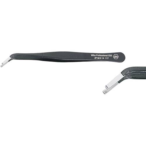 Thumbnail - Wiha 32344 SMD-Pinzette Abgerundet 117 mm