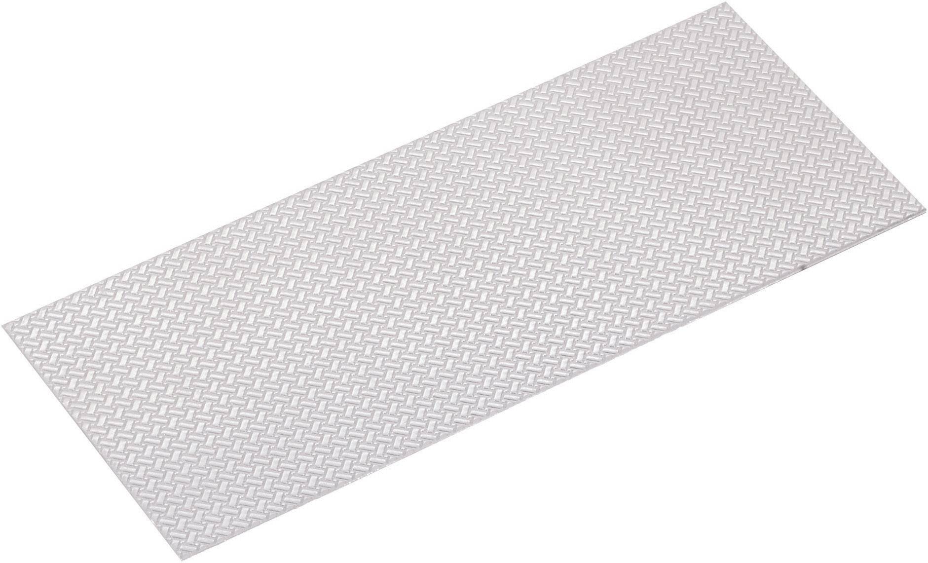 Alu-Riffelblech (1 Stück) 500x170x1,2mm (Wedico 4711), Zierbleche, Bleche, Material