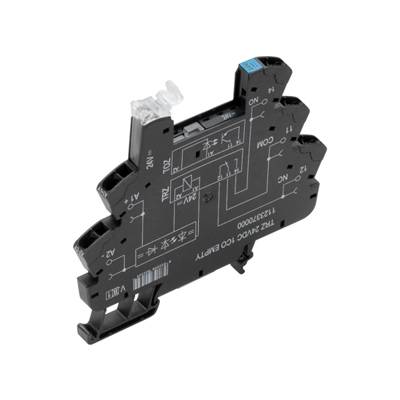 Weidmüller TRZ 24VDC 1CO EMPTY Relaissockel mit Anzeige, LED Passend für Serie (Relais): Weidmüller Serie TERMSERIES (L