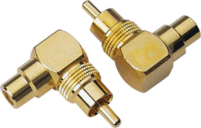 Adattatore angolato RCA Sinuslive CWS [1x Spina RCA - 1x Adattatore RCA]