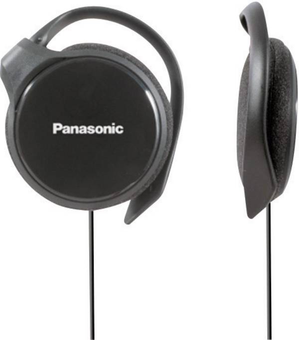 Panasonic RP-HS46  On Ear Kopfhörer kabelgebunden  Schwarz  Ohrbügel Sport