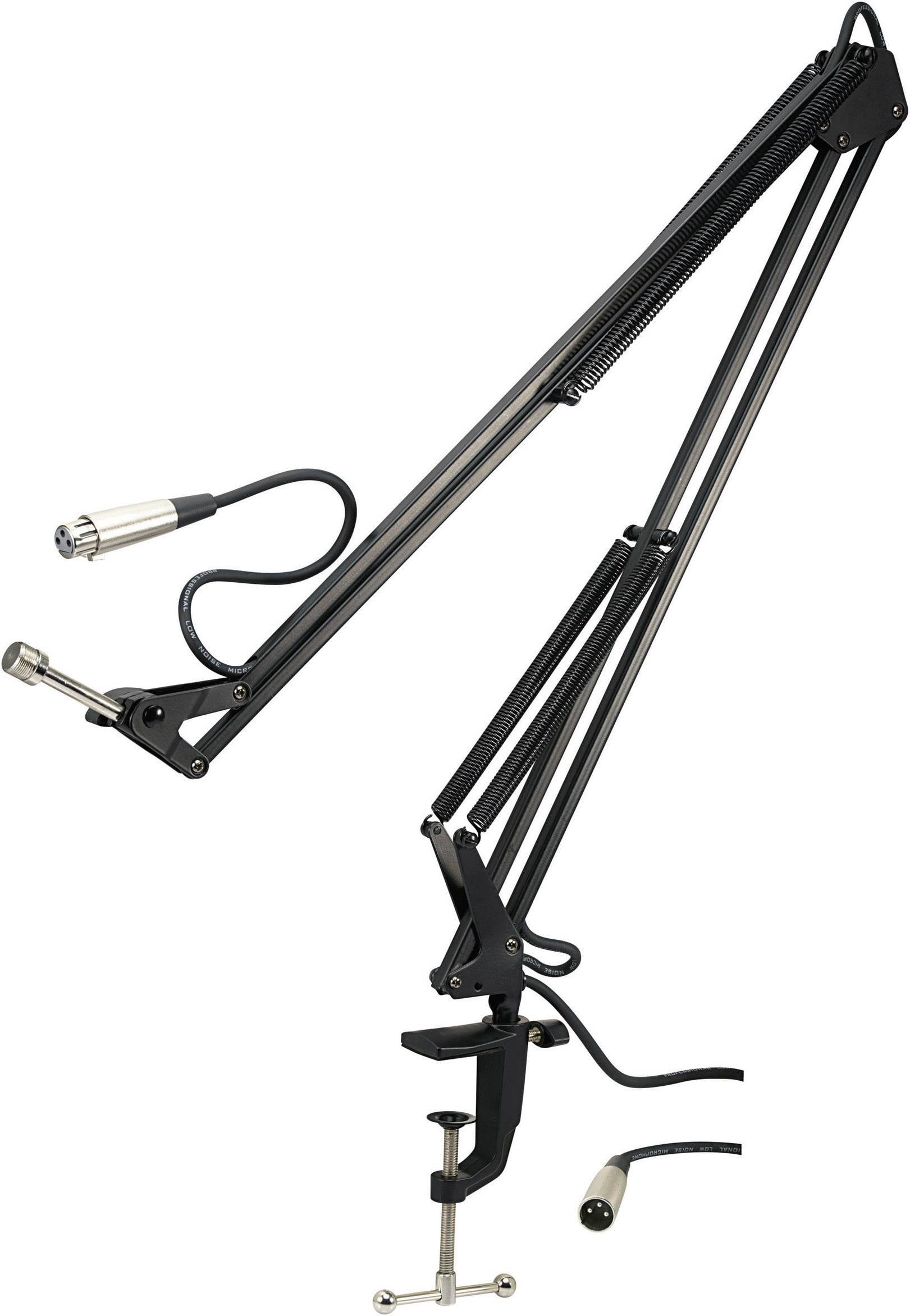 Renkforce Mikrofon-Tischstativ Außengewinde: 5/8"