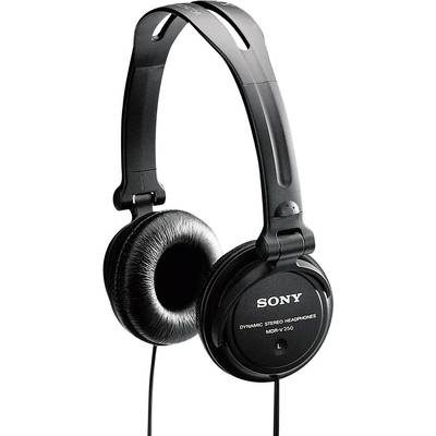 – MDR Sony Ear Electronic kabelgebunden Kopfhörer V150 Conrad Schweiz Schwarz On DJ