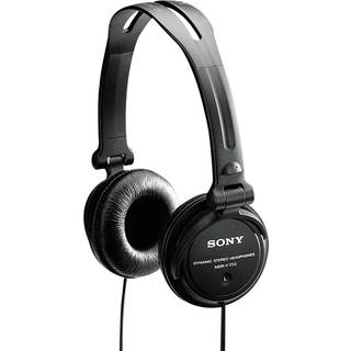 schwarze Sony Kopfhörer