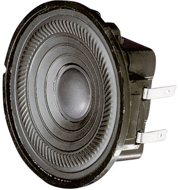 Visaton K 50 WP - 8 Ohm 2 Zoll 5 cm Kleinlautsprecher 2 W 8 Ω Schwarz Kunststoff-Membran, Feuchtigkeitsbeständig, UV-beständig