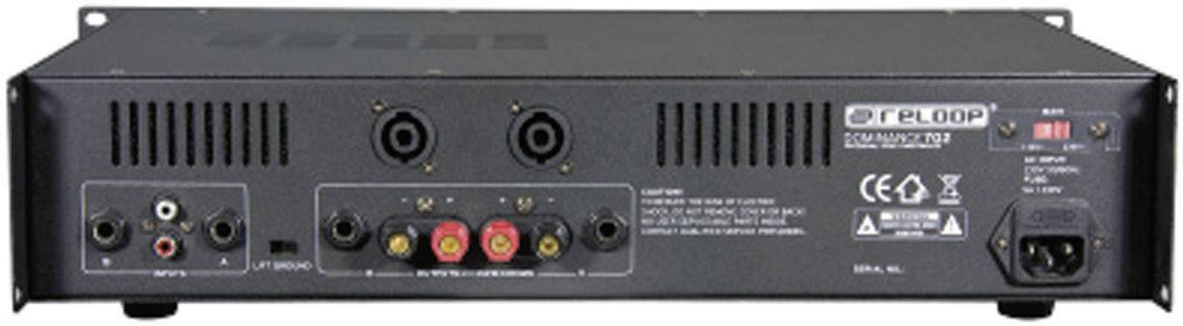Reloop Dominance 702 PA Verstärker RMS Leistung je Kanal an 4 Ohm: 180 W-2