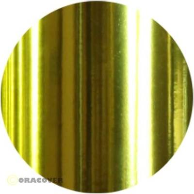 Oracover 26-094-004 Zierstreifen Oraline (L x B) 15 m x 4 mm Chrom-Gelb