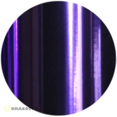 Oracover 26-100-001 Zierstreifen Oraline (L x B) 15 m x 1 mm Chrom-Violett