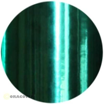 Oracover 26-103-002 Zierstreifen Oraline (L x B) 15 m x 2 mm Chrom-Grün