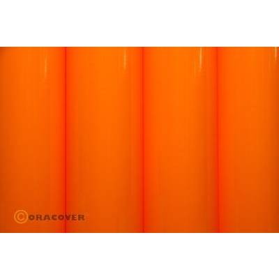 Oracover 25-065-010 Klebefolie Orastick (L x B) 10 m x 60 cm Signal-Orange (fluoreszierend)