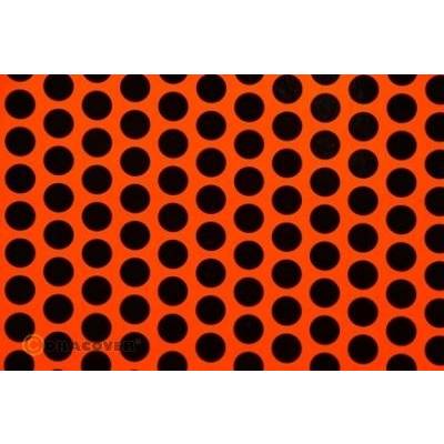 Oracover 92-064-071-010 Plotterfolie Easyplot Fun 1 (L x B) 10 m x 20 cm Rot-Orange-Schwarz (fluoreszierend)