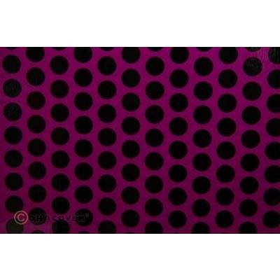 Oracover 45-015-071-002 Klebefolie Orastick Fun 1 (L x B) 2 m x 60 cm Violett-Schwarz (fluoreszierend)