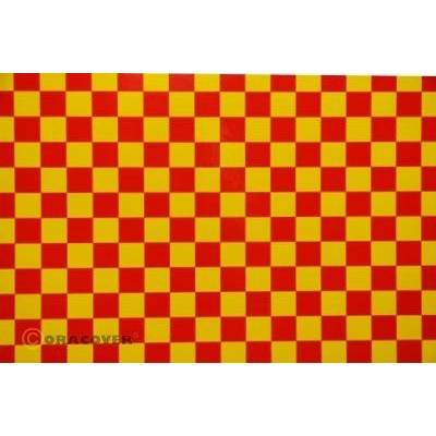 Oracover 48-033-023-002 Klebefolie Orastick Fun 4 (L x B) 2 m x 60 cm Gelb, Rot