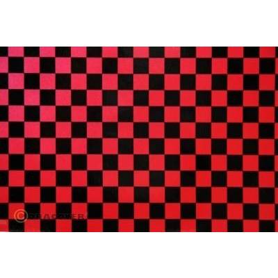 Oracover 48-027-071-010 Klebefolie Orastick Fun 4 (L x B) 10 m x 60 cm Perlmutt, Rot, Schwarz
