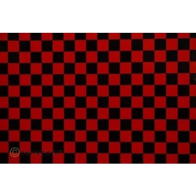 Oracover 48-023-071-002 Klebefolie Orastick Fun 4 (L x B) 2 m x 60 cm Rot, Schwarz