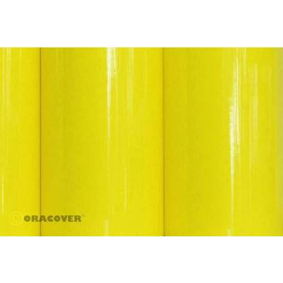 Oracover 80-035-010 Plotterfolie Easyplot (L x B) 10 m x 60 cm Transparent-Gelb (fluoreszierend)