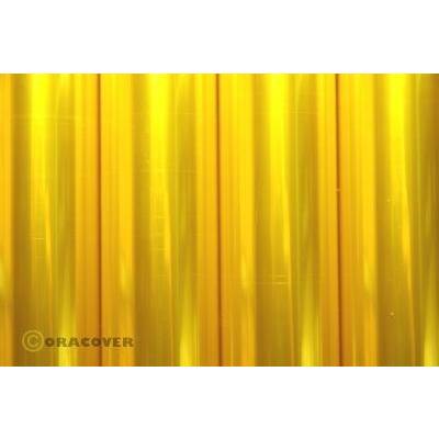Oracover 331-039-002 Bügelfolie Air Indoor (L x B) 2 m x 60 cm Light-Gelb (transparent)