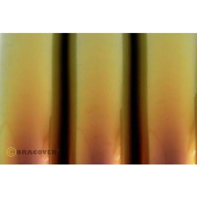 Oracover 521-102-010 Bügelfolie Magic (L x B) 10 m x 60 cm Rot, Gold