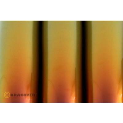Oracover 525-102-002 Klebefolie Orastick Magic (L x B) 2 m x 60 cm Rot, Gold