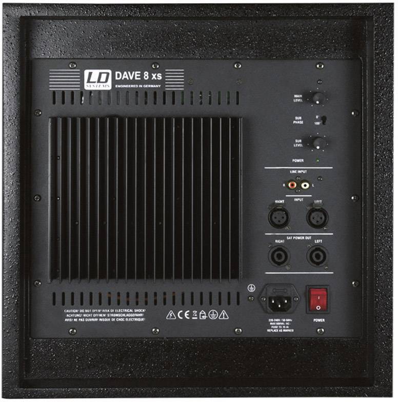 LD Systems Dave8XS Aktives PA-Lautsprecher-Set-4
