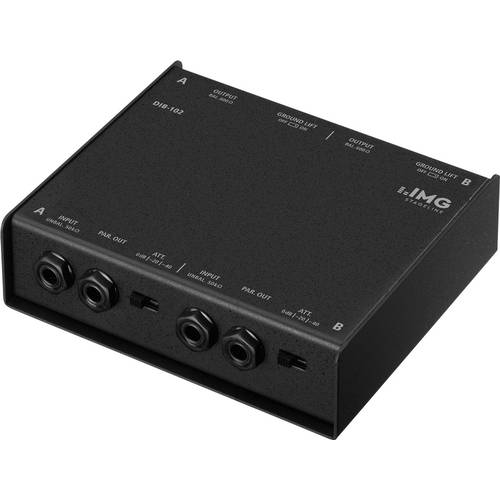 IMG Stageline DIB-102 Passive DI Box 2-Kanal
