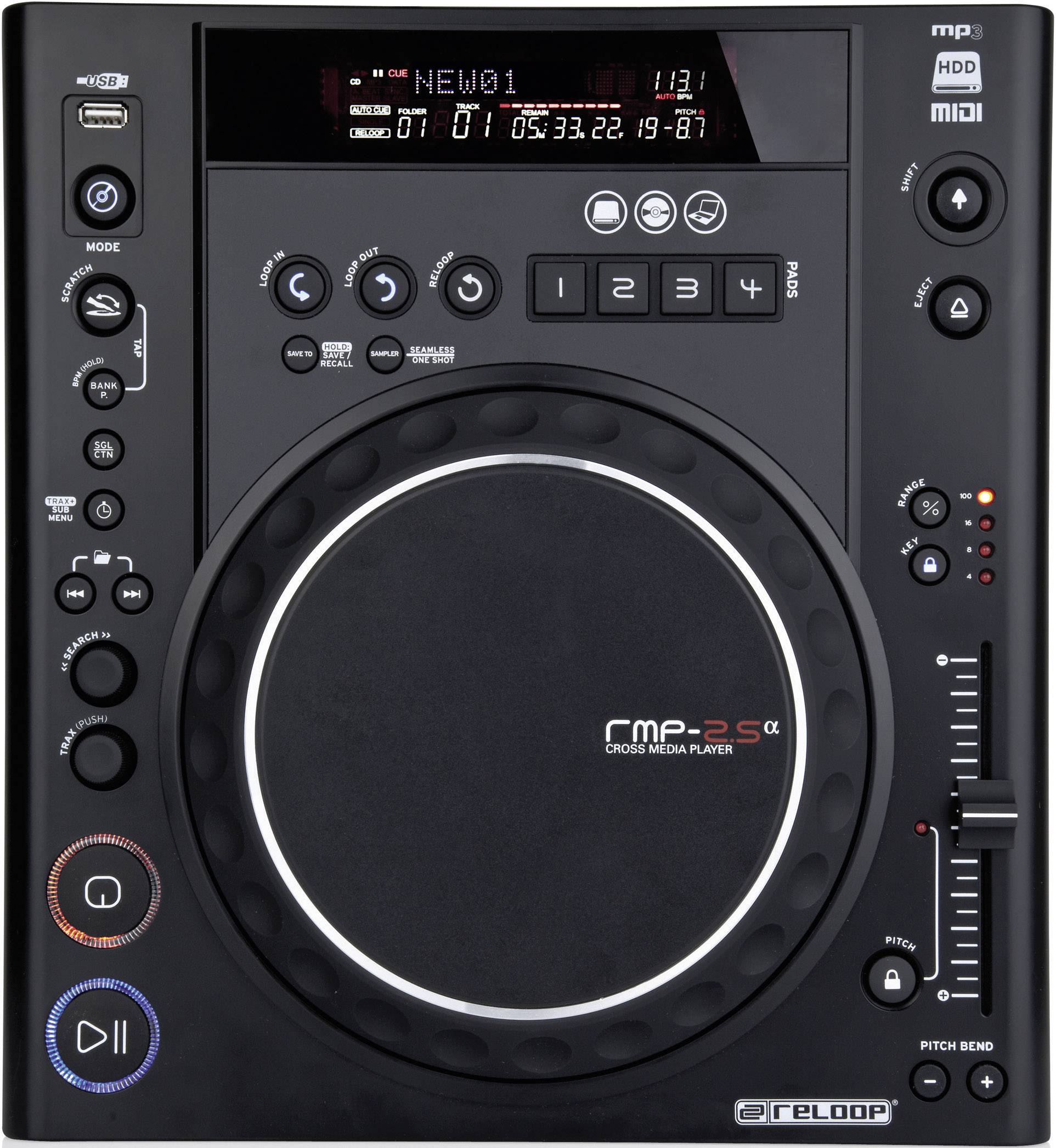 DJ CD Player Reloop RMP 2.5 Alpha from