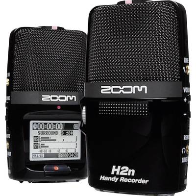 Zoom H2n Mobiler Audio-Recorder Schwarz