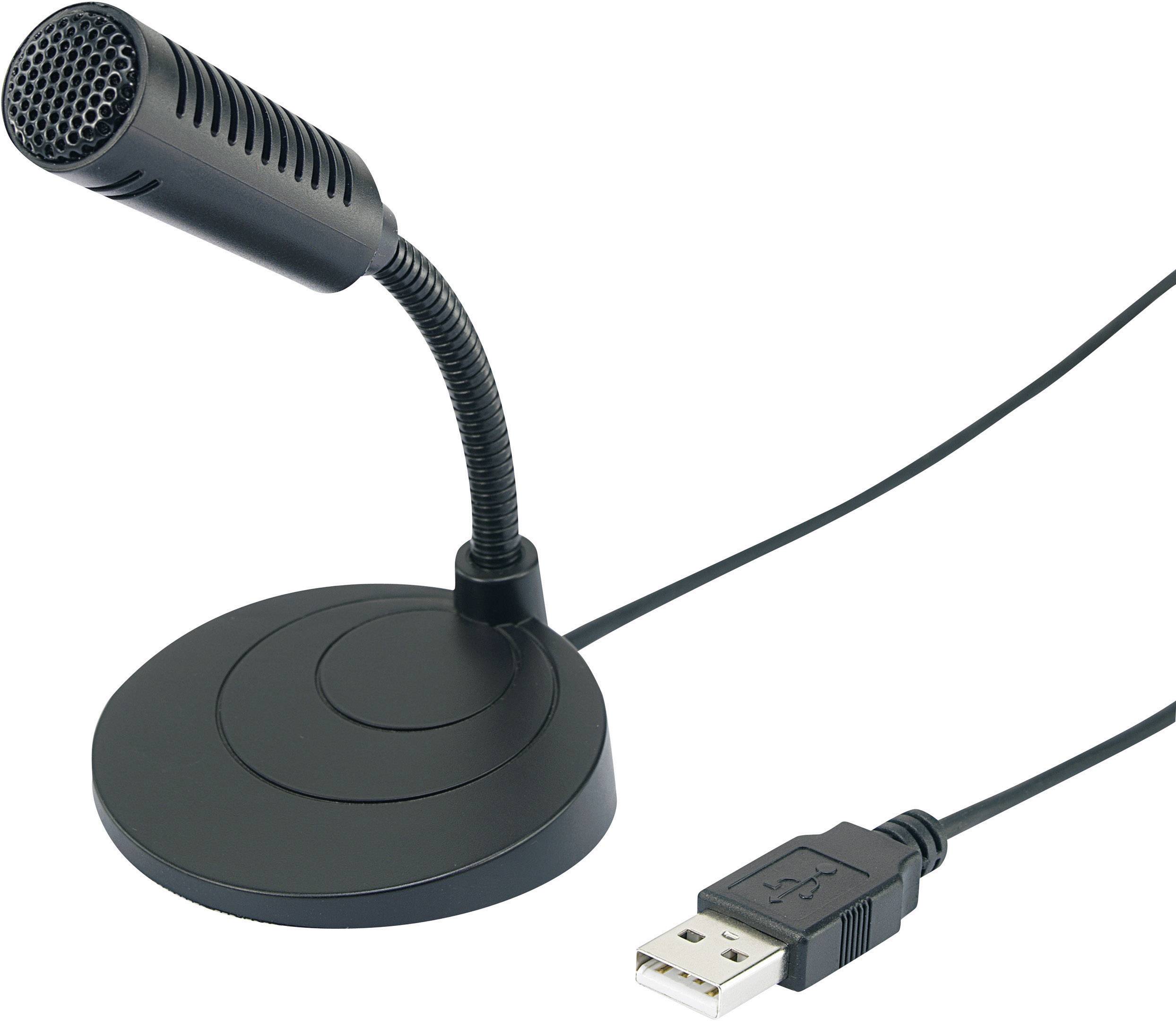 RENKFORCE UM-80 USB-Mikrofon Kabelgebunden inkl. Kabel
