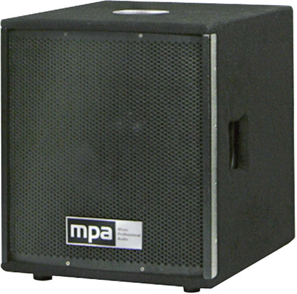 Aktiver PA Subwoofer 38 cm 15 Zoll mpa M.A.R.L.I.S. Subwoofer 400 W 1 St.