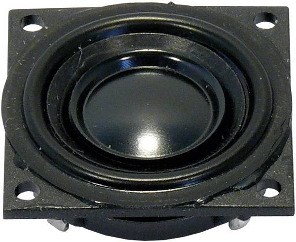 Visaton K 23 SQ - 8 Ohm 0.9 Zoll 2.3 cm Kleinlautsprecher 0.5 W 8 Ω Schwarz